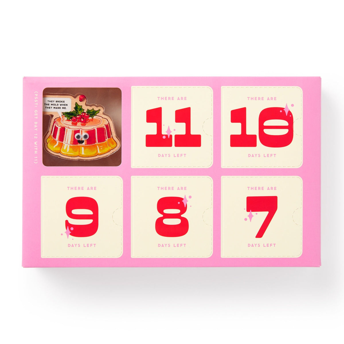 Googly & Bright Holiday Ornament Countdown Calendar - Brass Monkey - 9780735385832