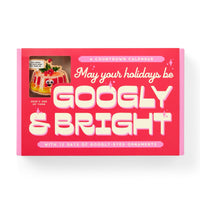 Googly & Bright Holiday Ornament Countdown Calendar - Brass Monkey - 9780735385832
