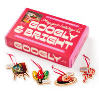 Googly & Bright Holiday Ornament Countdown Calendar - Brass Monkey - 9780735385832