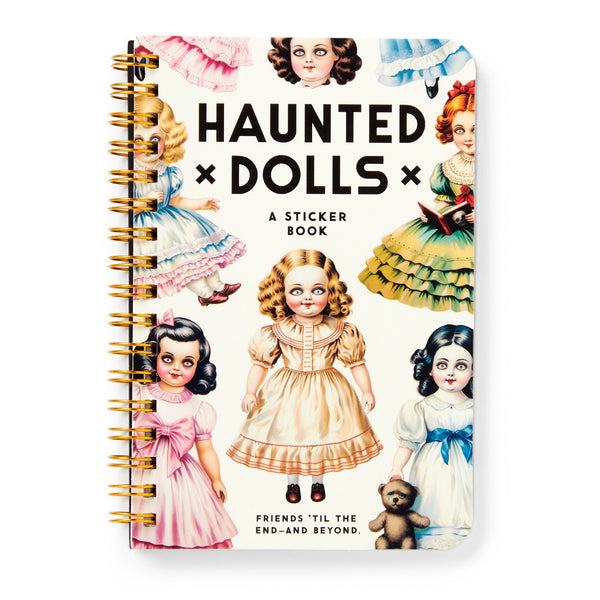 Haunted Dolls Sticker Book - Brass Monkey - 9780735385719
