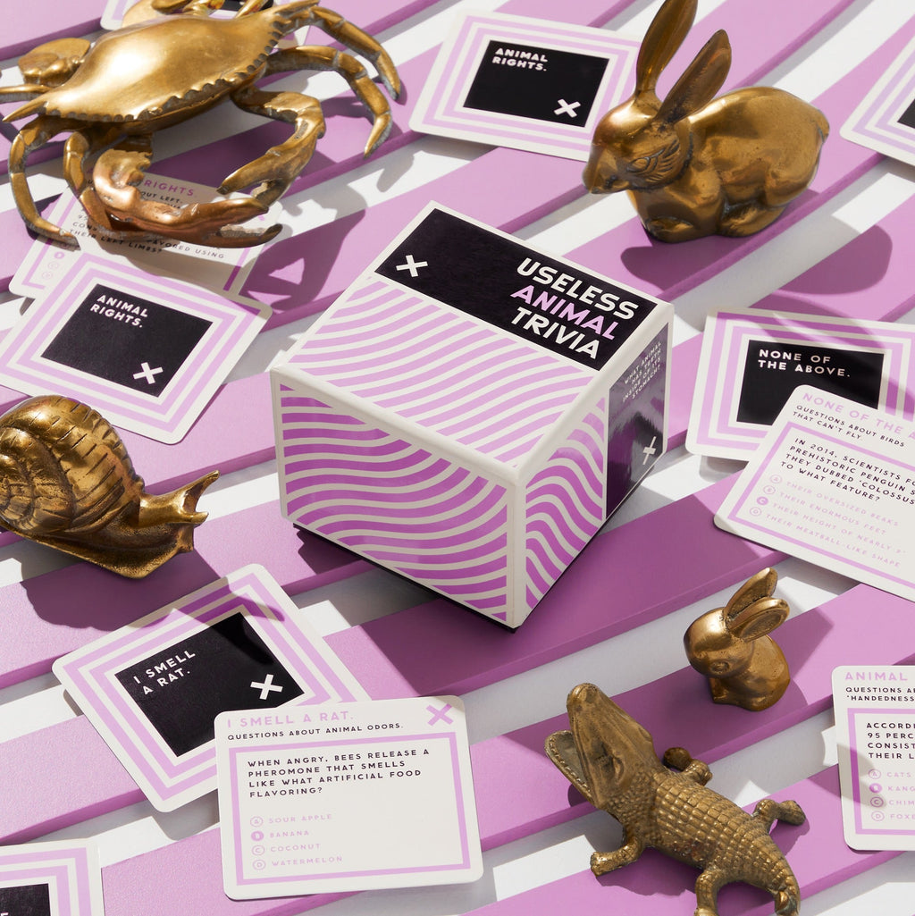 Brass Monkey Delightfully Useless Trivia – Gioco Di Carte Con 200 Domande Inutili E Categorie Ingannevoli, 2-8 Giocatori - 2