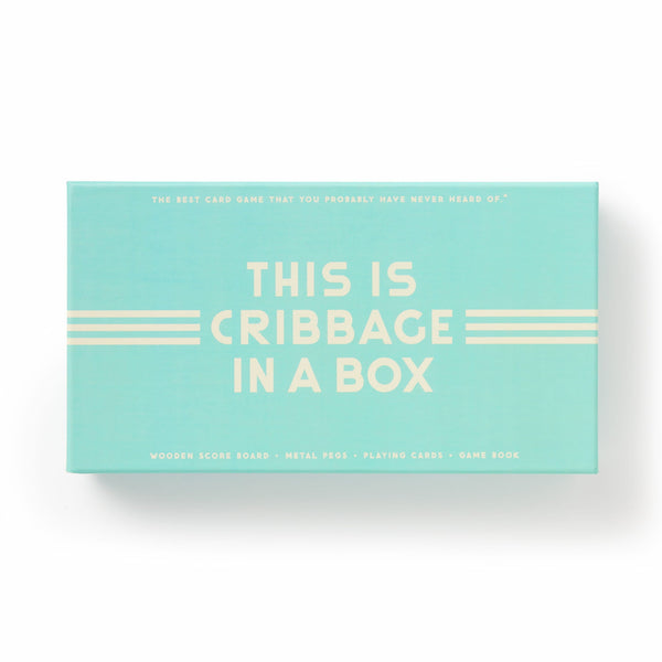 Cribbage In A Box Cribbage Game Set - Brass Monkey - 9780735377042