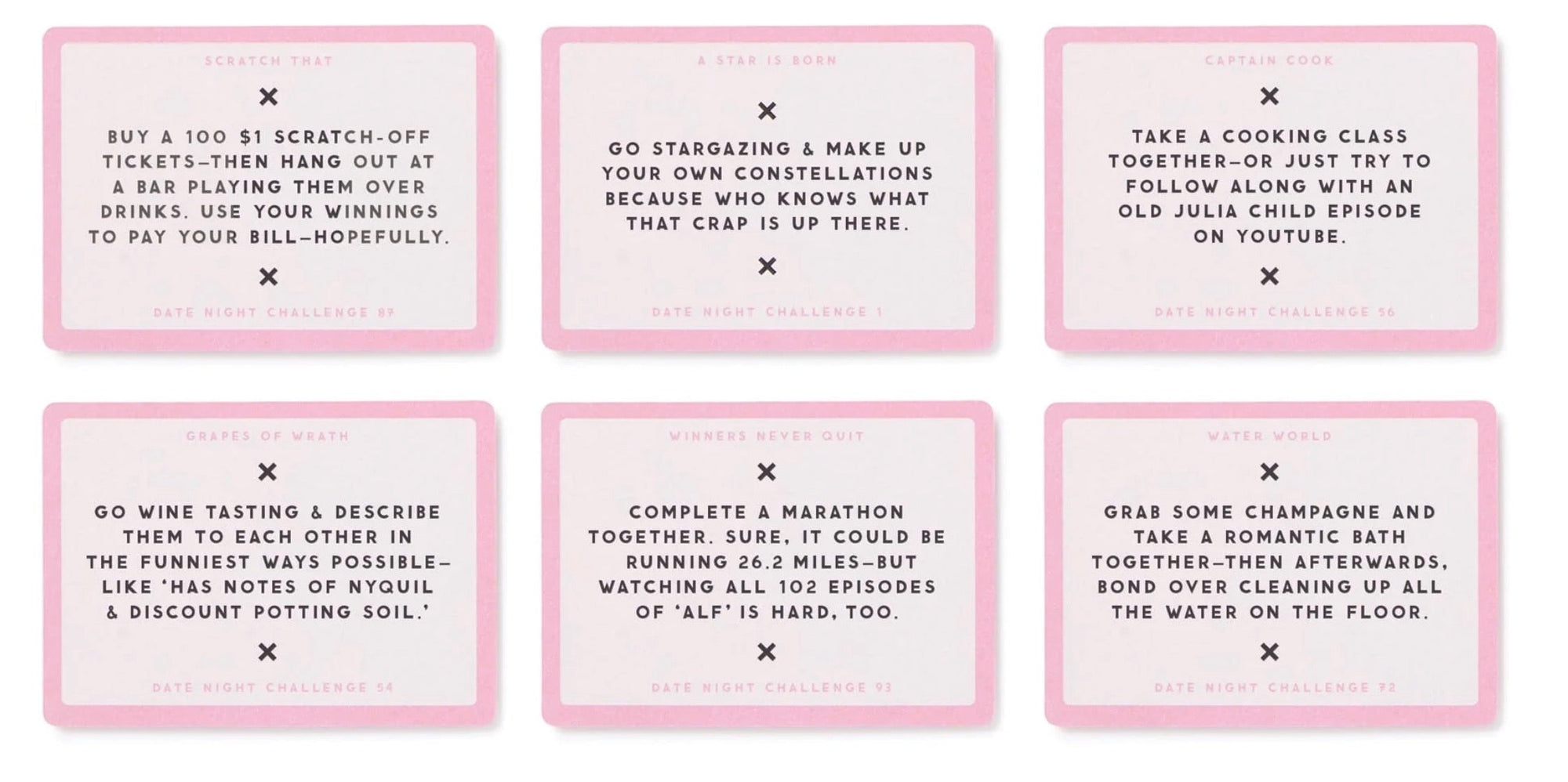Date Night Ideas When You're Out of Conversation: 7 Card Sets Worth Trying