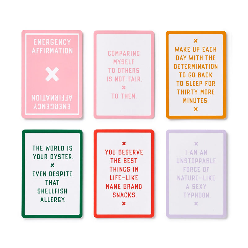 Emergency Affirmations for Exceptionally Stupid Days Card Deck