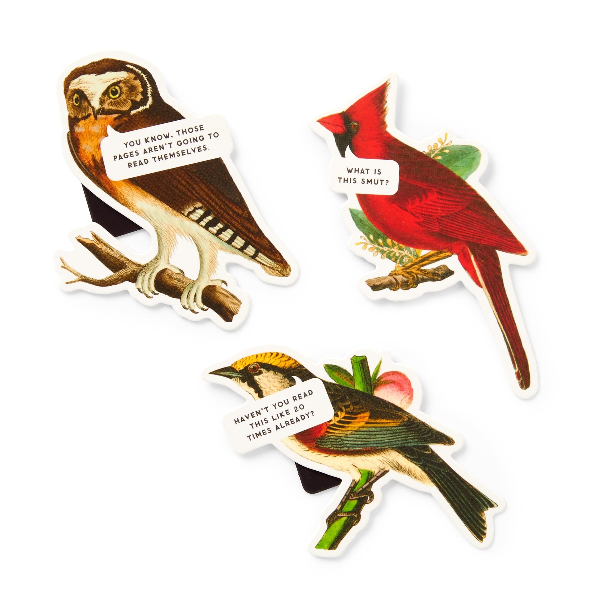 Salty Birds Magnetic Bookmark Set – Brass Monkey