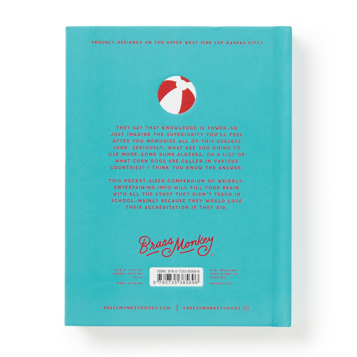 A Useful Guide to Useless Facts that are Kinda Useful - Brass Monkey - 9780735385696