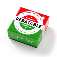 Debatable Holiday Edition Social Game - Brass Monkey Goods - 9780735382916