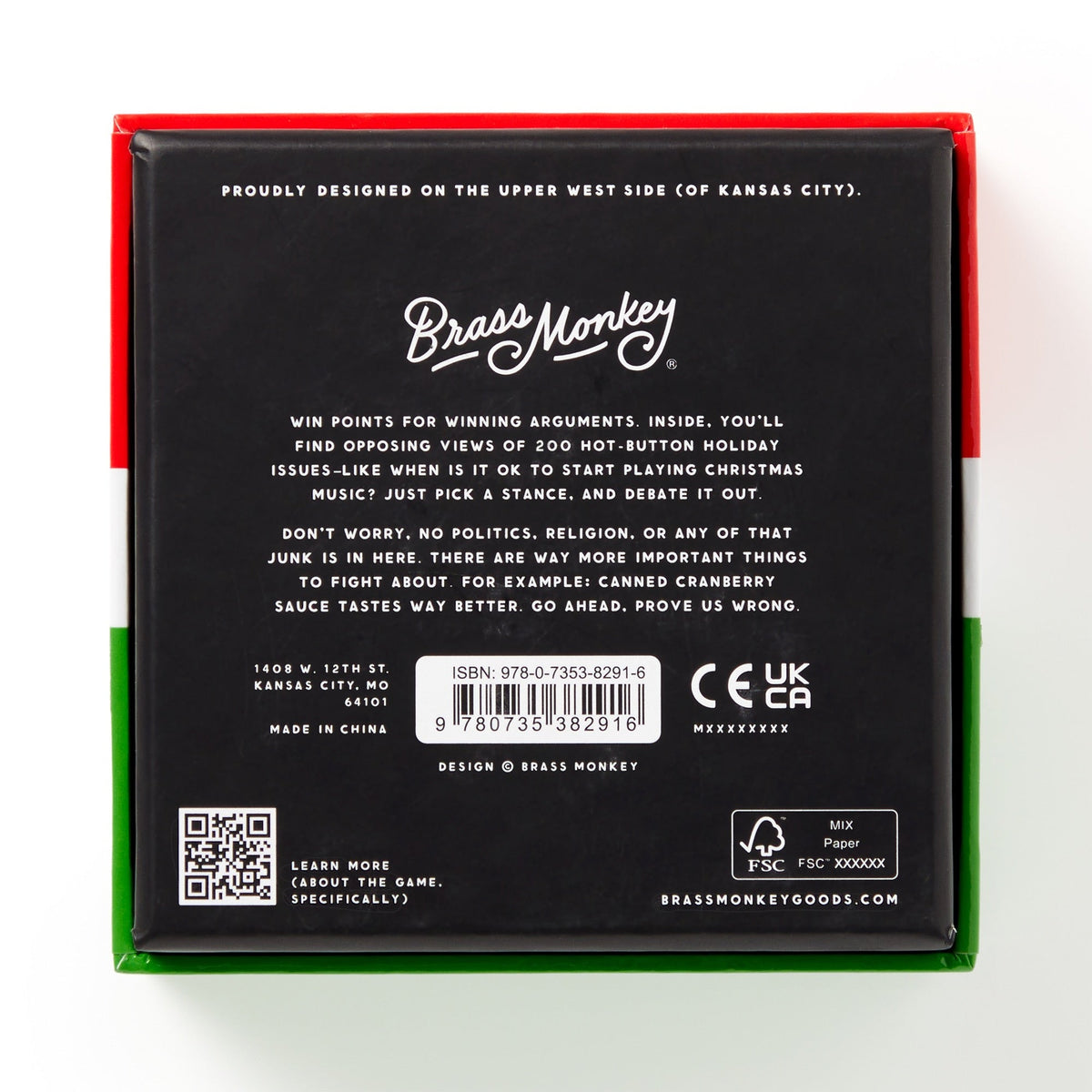 Debatable Monkey Debatable Holiday Edition Party Game | Brass Monkey