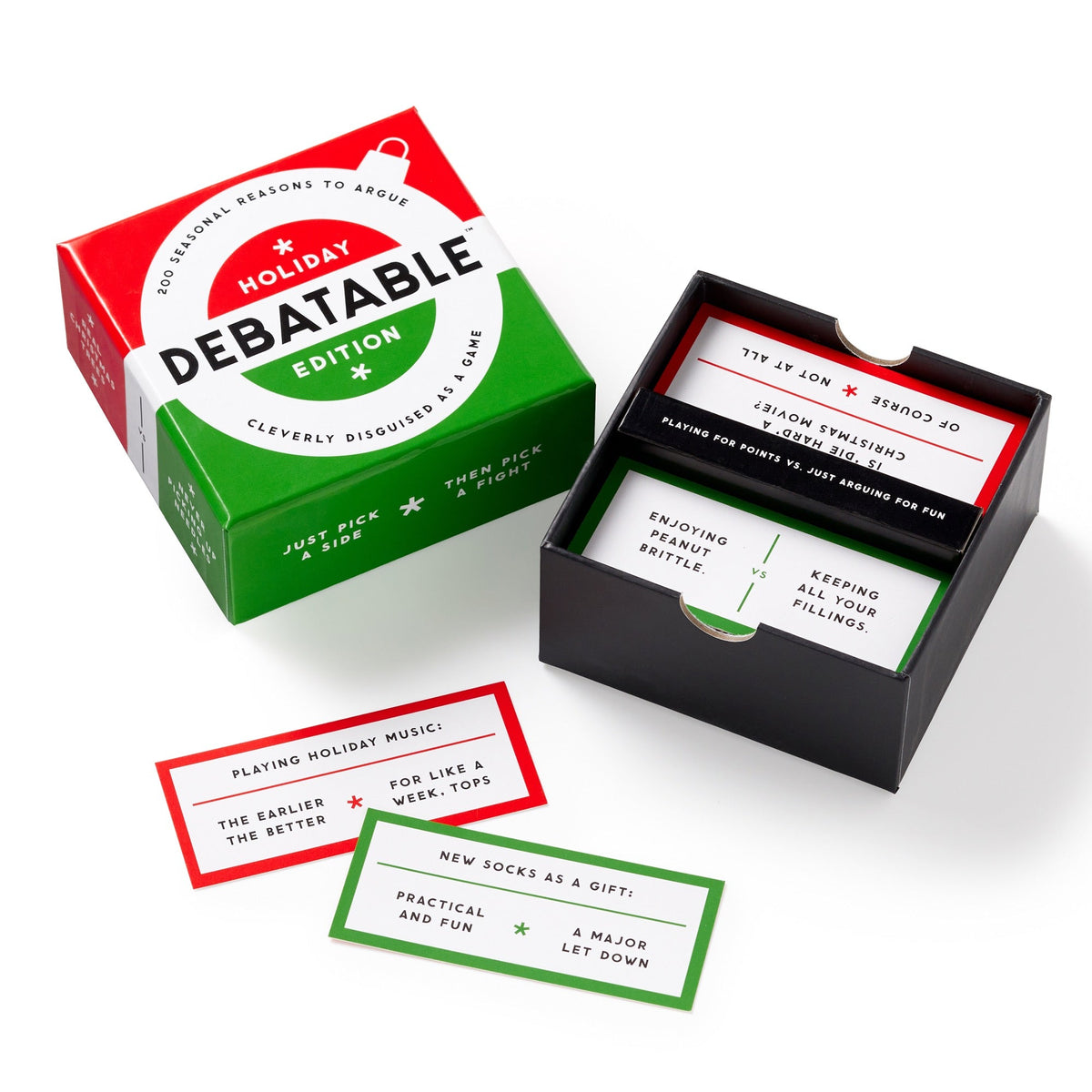 Debatable Holiday Edition Social Game - Brass Monkey Goods - 9780735382916