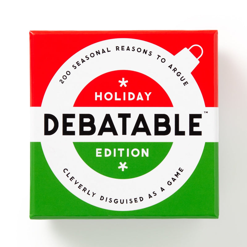 Debatable Holiday Edition Social Game - Brass Monkey Goods - 9780735382916