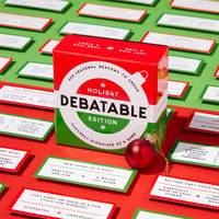 Debatable Holiday Edition Social Game - Brass Monkey Goods - 9780735382916