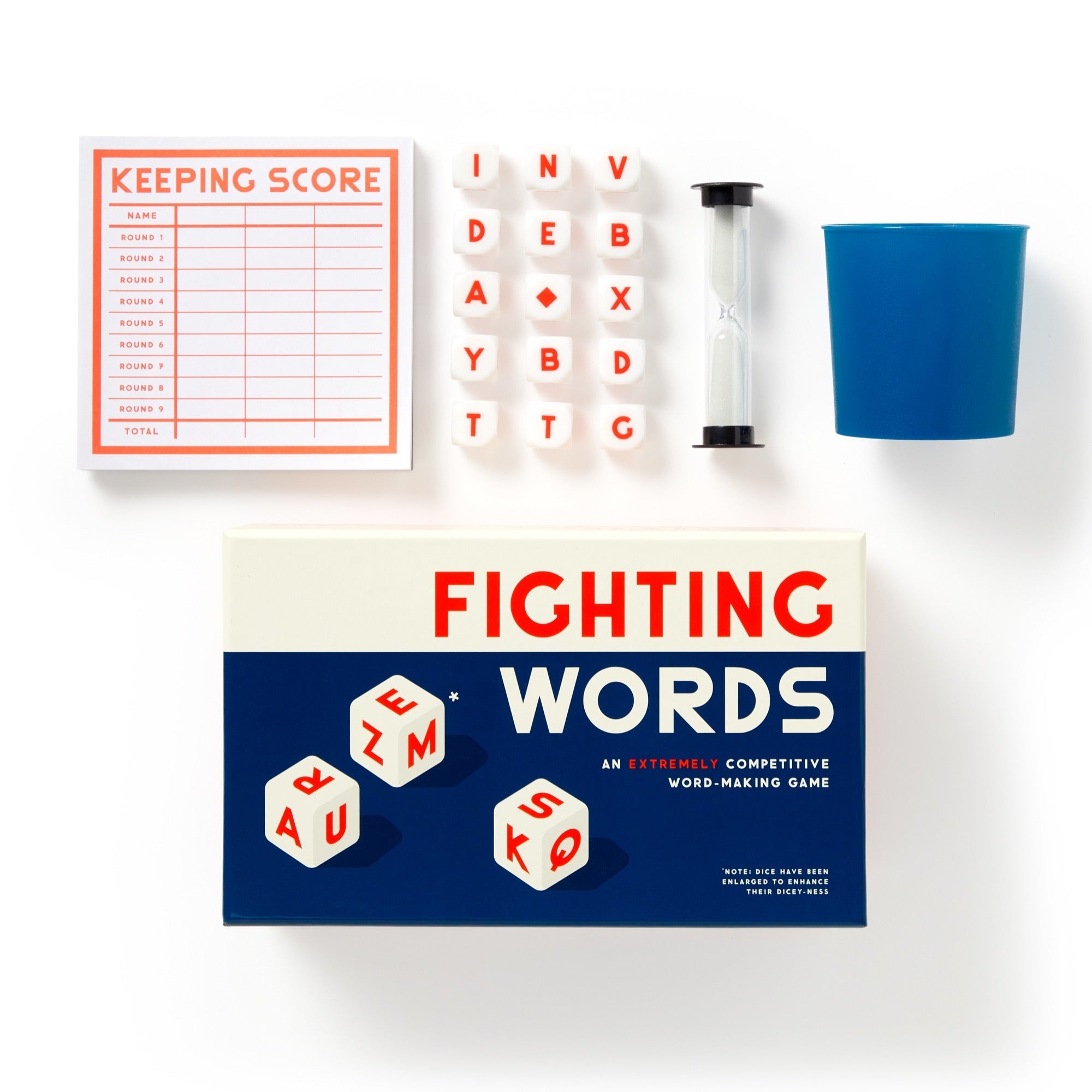 Fighting Words Dice Game | Fast-Paced Word Fun – Brass Monkey