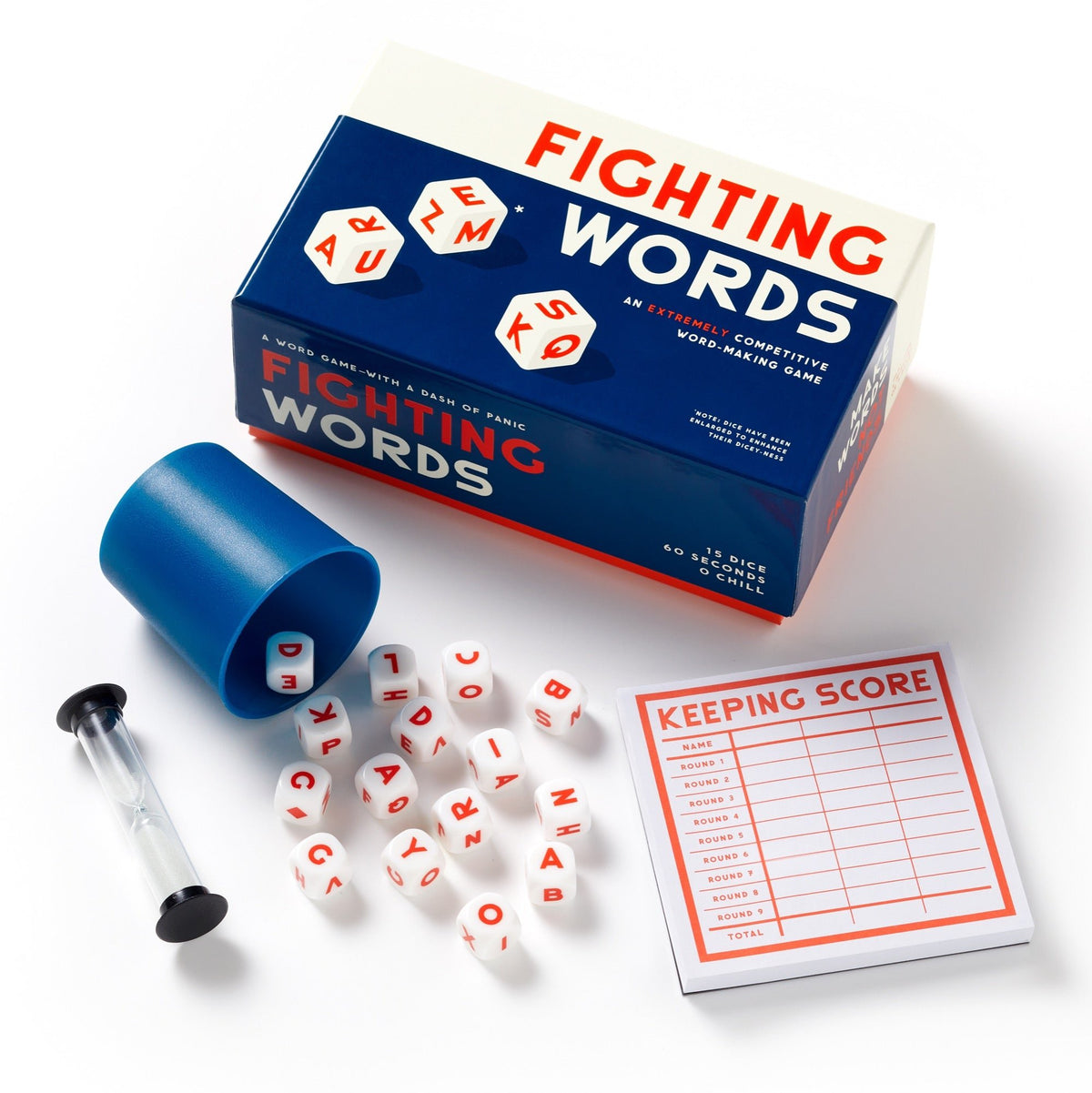 Fighting Words Dice Game - Brass Monkey Goods - 9780735382909