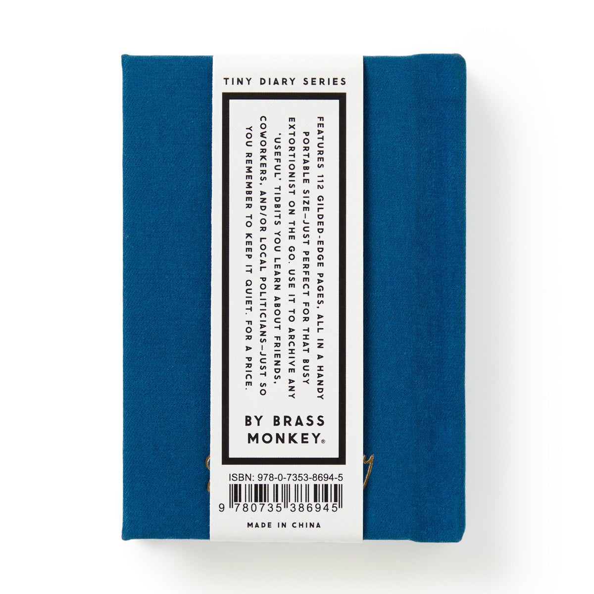 Future Blackmail Tiny Diary - Brass Monkey - 9780735386945