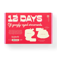 Googly & Bright Holiday Ornament Countdown Calendar - Brass Monkey - 9780735385832