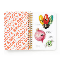 Googly & Bright Holiday Sticker Book - Brass Monkey - 9780735385726