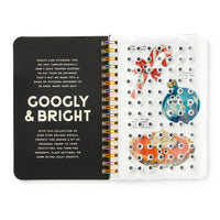 Googly & Bright Holiday Sticker Book - Brass Monkey - 9780735385726