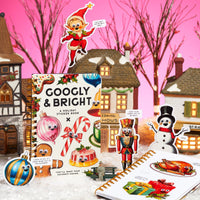Googly & Bright Holiday Sticker Book - Brass Monkey - 9780735385726