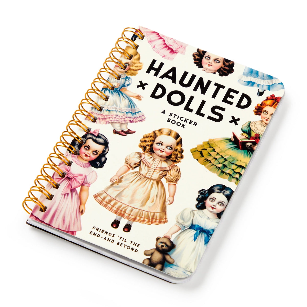 Haunted Dolls Sticker Book - Brass Monkey - 9780735385719