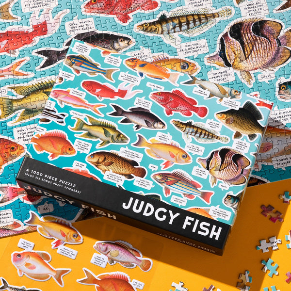 Judgy Fish 1000 Piece Puzzle - Brass Monkey - 9780735377202