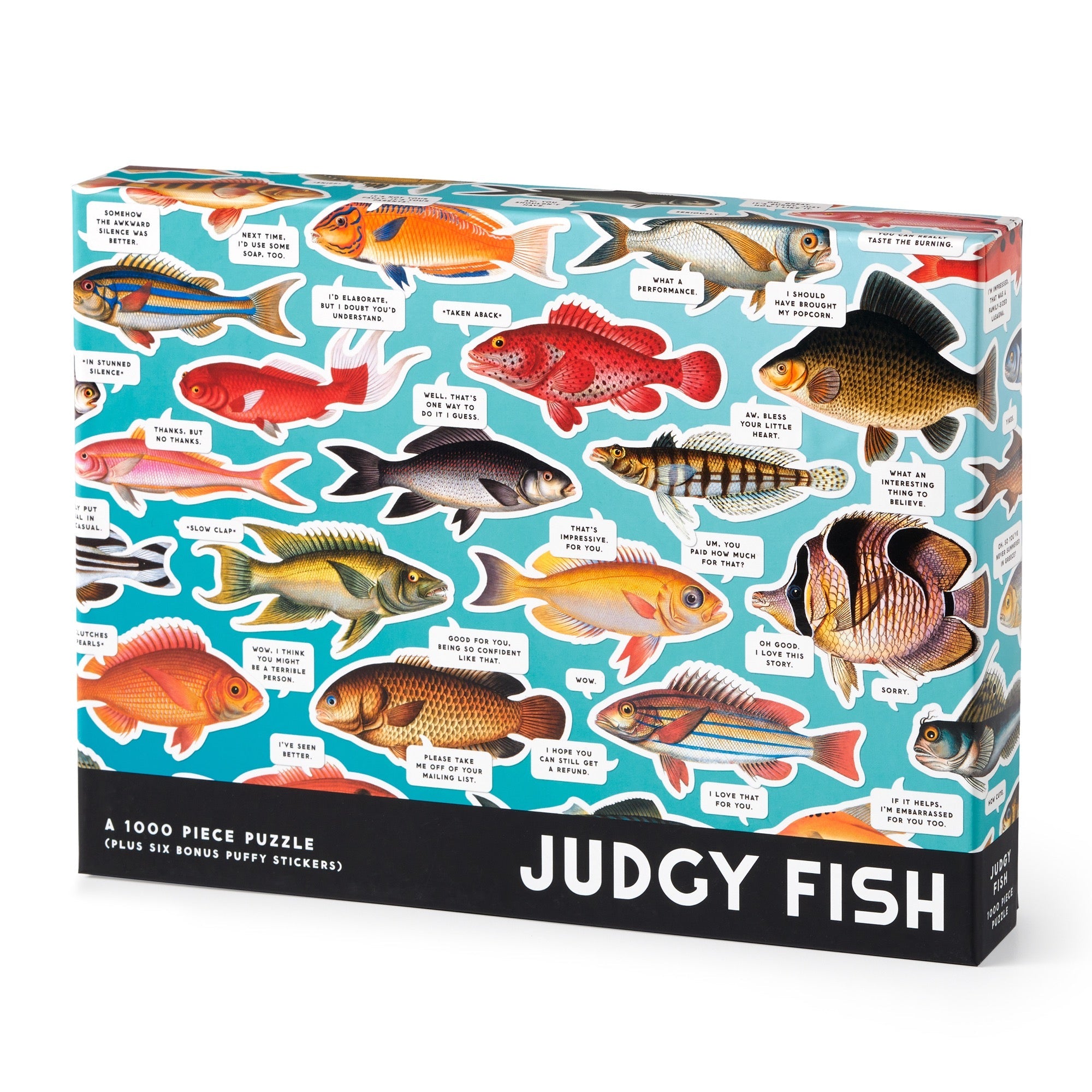 Judgy Fish 1000 Piece Puzzle – Brass Monkey