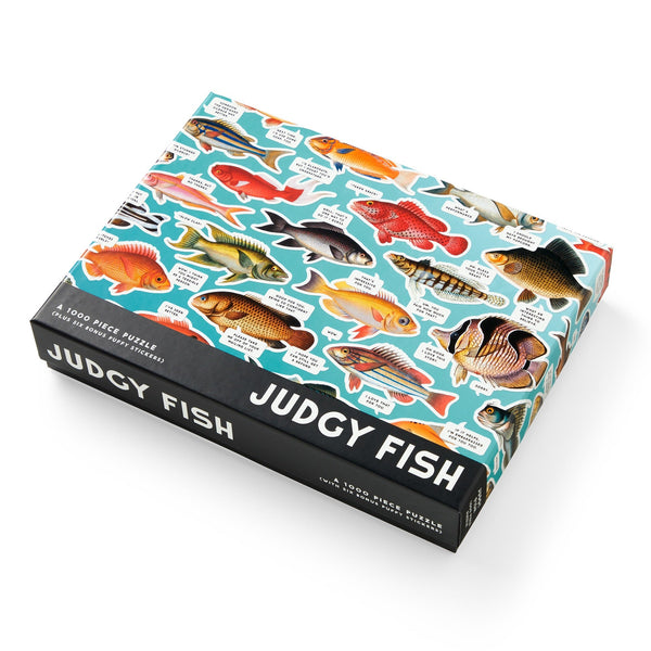 Judgy Fish 1000 Piece Puzzle - Brass Monkey - 9780735377202