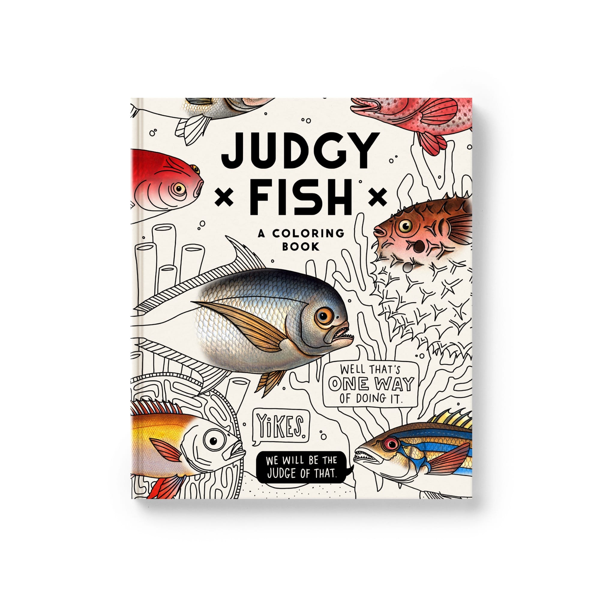 Judgy Fish Coloring Book – Brass Monkey