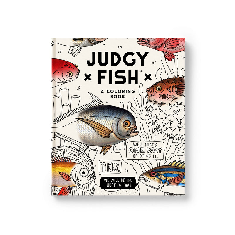 Judgy Fish Coloring Book - Brass Monkey - 9780735388307