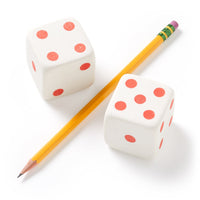 Make Big Mistakes Giant Dice Eraser Set - Brass Monkey Goods - 9780735382954