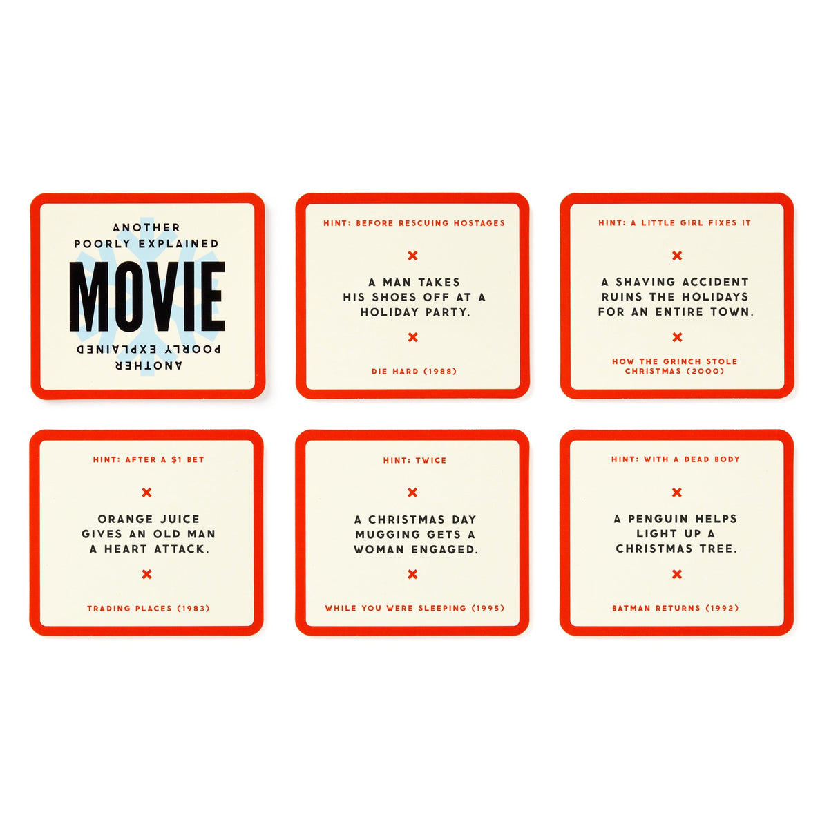 Mini Poorly Explained Movies - Holiday Edition - Brass Monkey - 9780735385818