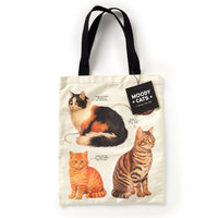 Moody Cats Canvas Tote - Brass Monkey - 9780735384361