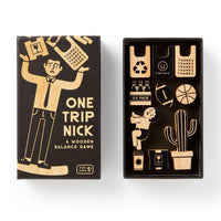 One Trip Nick Wooden Balance Game - Brass Monkey - 9780735385788
