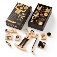 One Trip Nick Wooden Balance Game - Brass Monkey - 9780735385788
