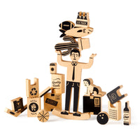 One Trip Nick Wooden Balance Game - Brass Monkey - 9780735385788