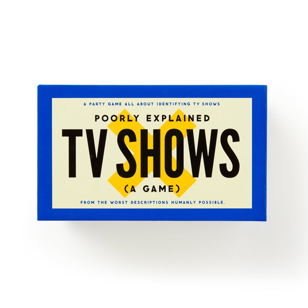 Poorly Explained TV Shows Game - Brass Monkey - 9780735387003