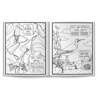 Salty Birds Coloring Book - Brass Monkey - 9780735388321