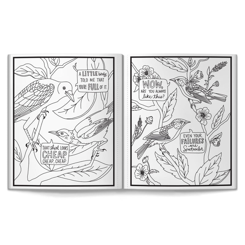 Salty Birds Coloring Book - Brass Monkey - 9780735388321