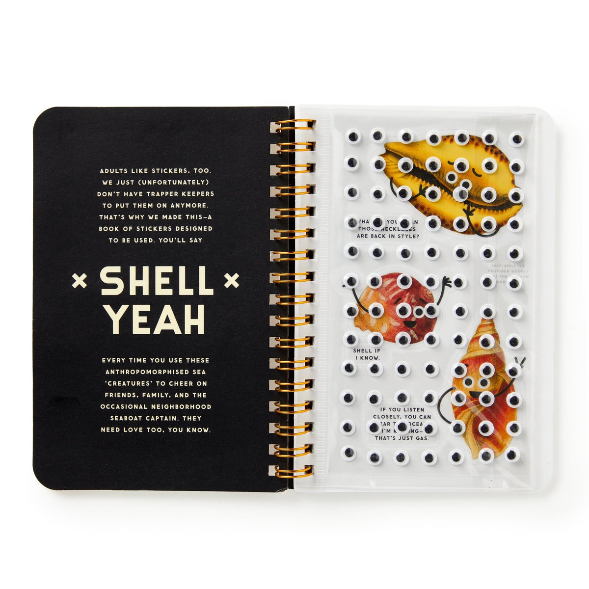 Shell Yeah Sticker Book - Brass Monkey - 9780735386969