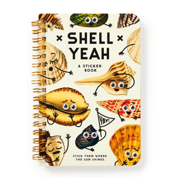 Shell Yeah Sticker Book - Brass Monkey - 9780735386969