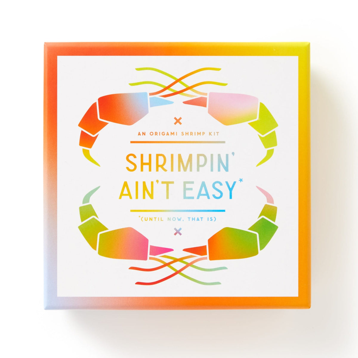 Shrimpin' Ain't Easy Origami Kit - Brass Monkey - 9780735384224