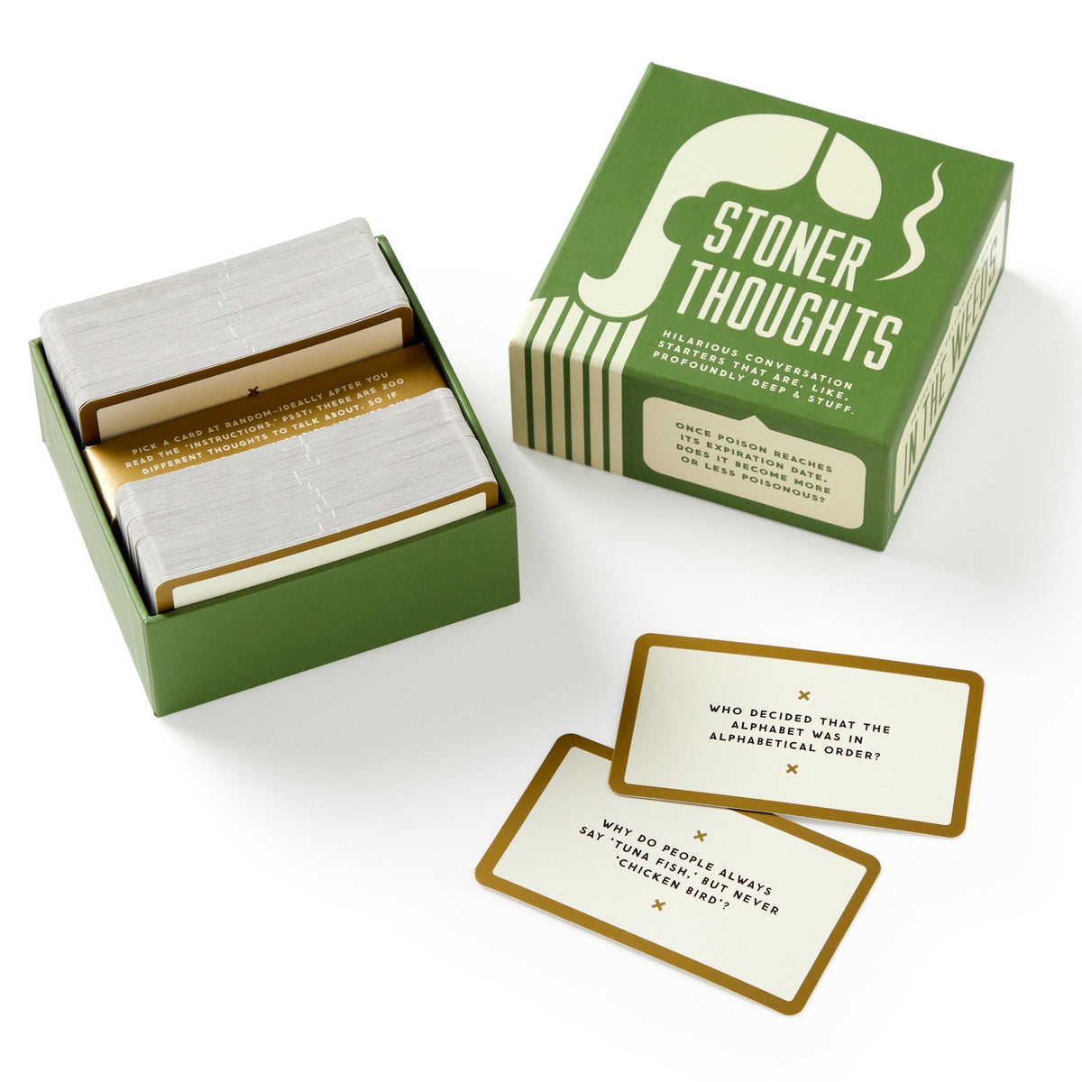 Stoner Thoughts Conversation Starters - Brass Monkey - 9780735385740