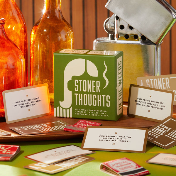 Stoner Thoughts Conversation Starters - Brass Monkey - 9780735385740