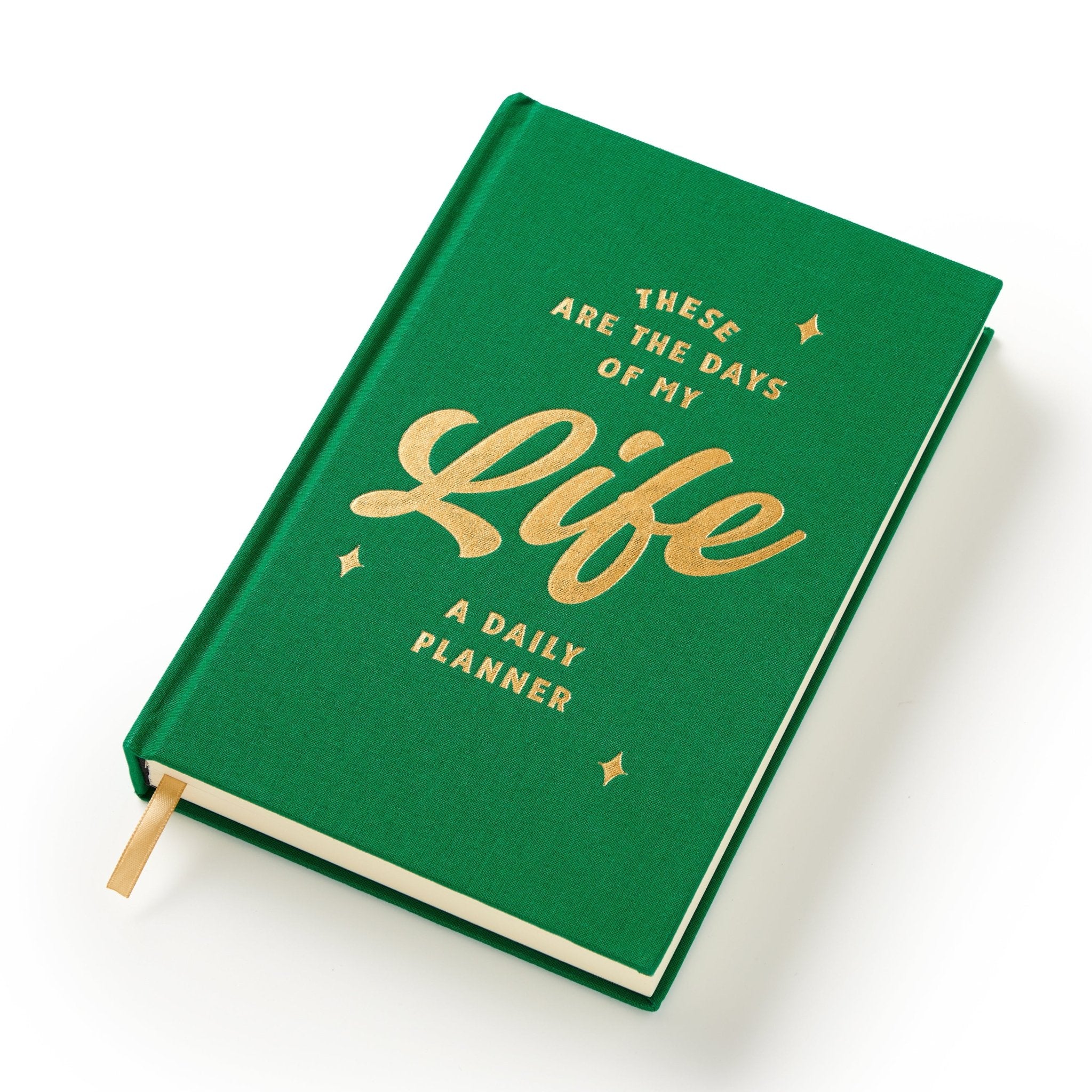 These Are the Days of My Life Undated Planner – Brass Monkey