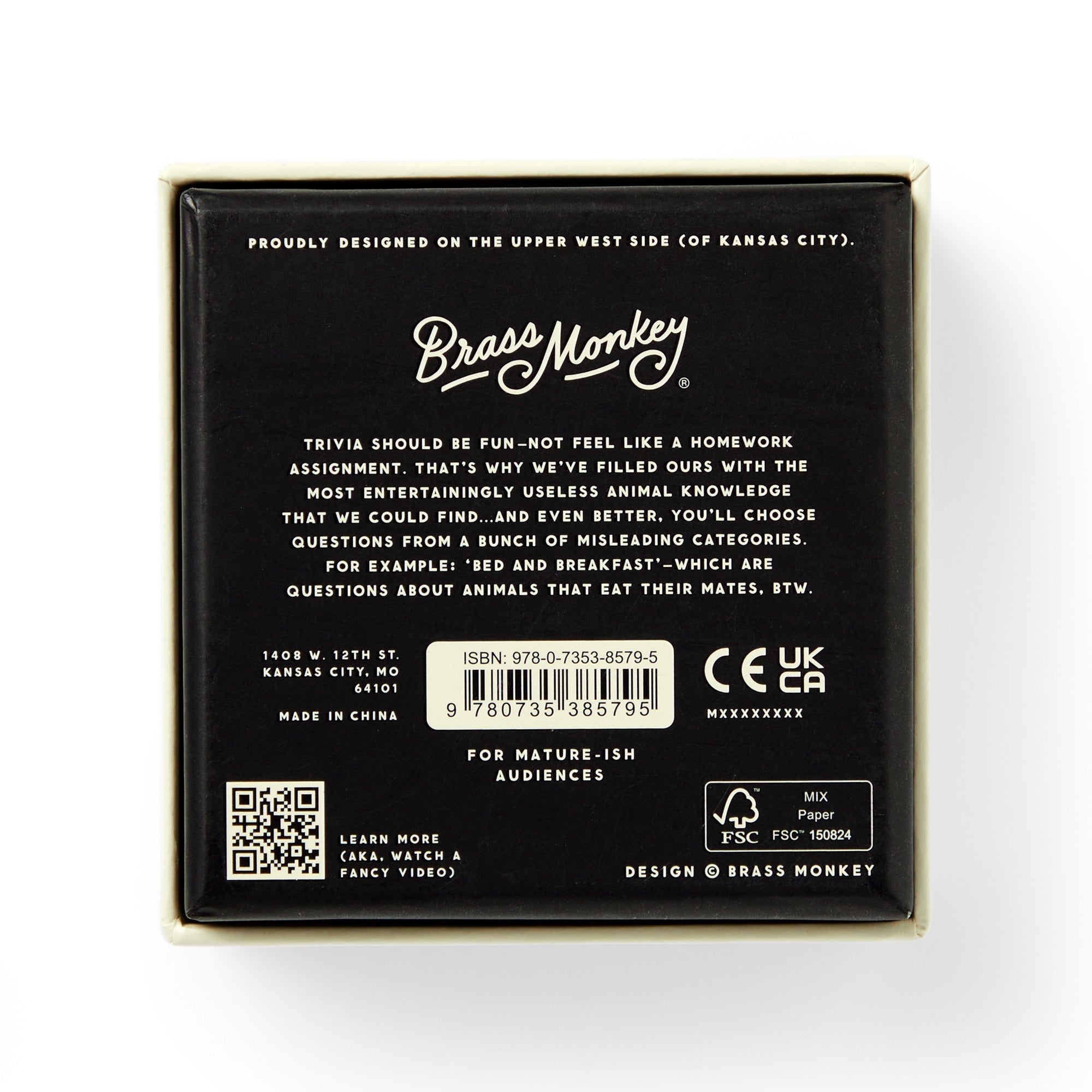 Useless Animal Trivia – Brass Monkey