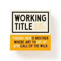 Working Title Game - Brass Monkey - 9780735384217