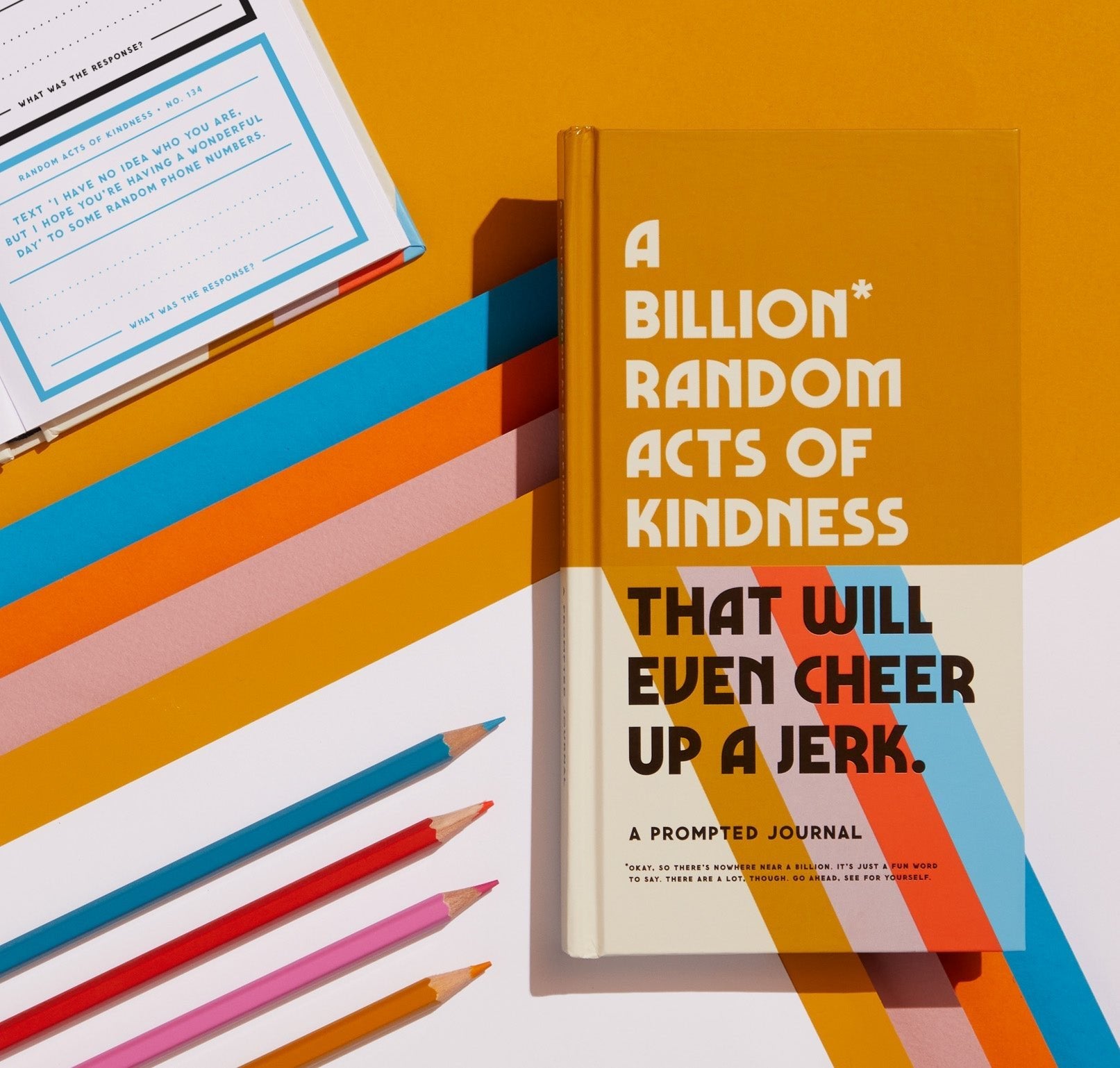 Billion Random Acts Kindness Prompted Journal