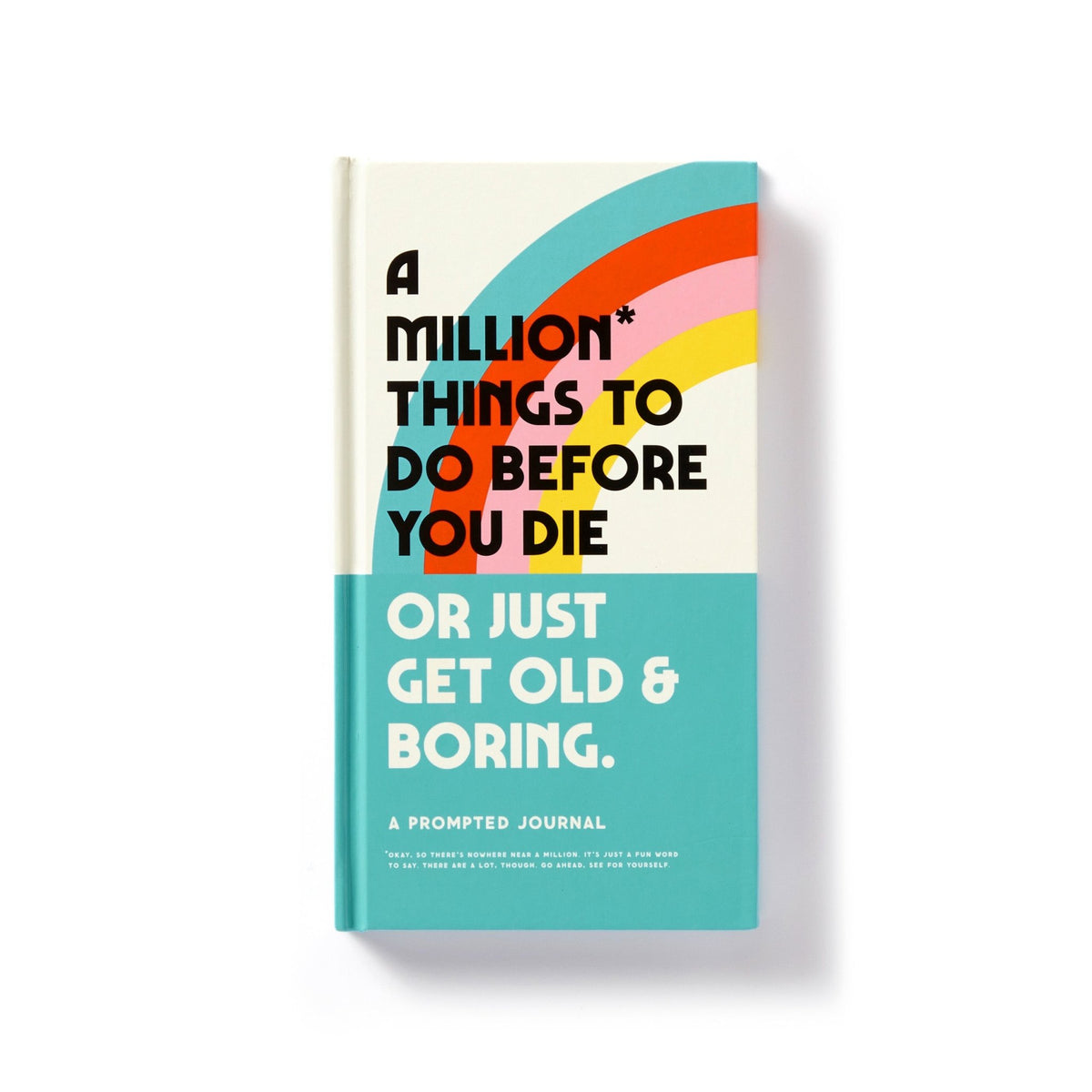 A Million Things to Do Before You Die Prompted Journal - Brass Monkey - 9780735373495