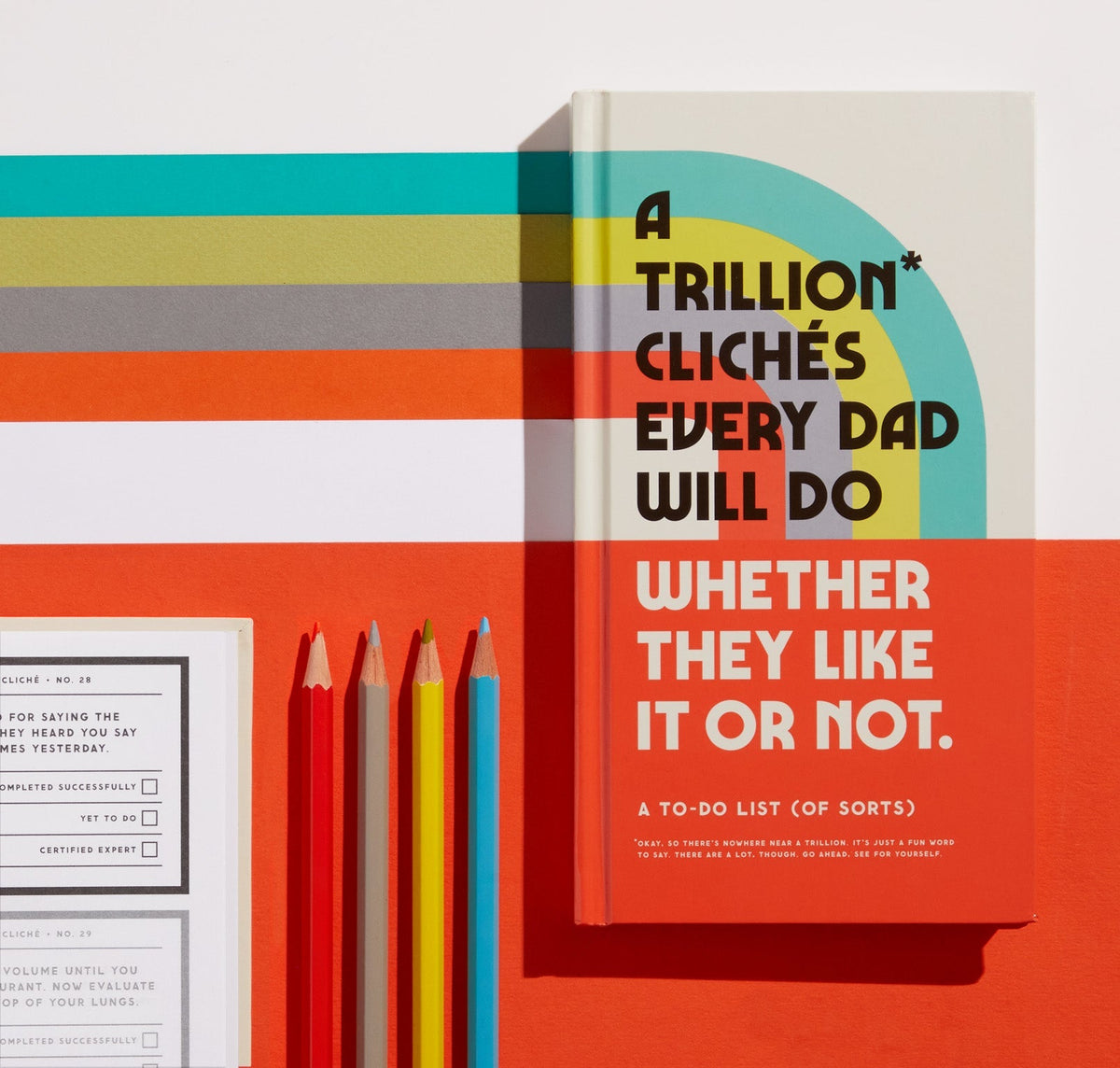 A Trillion Cliches Every Dad Will Do Prompted Journal - Brass Monkey - 9780735373501