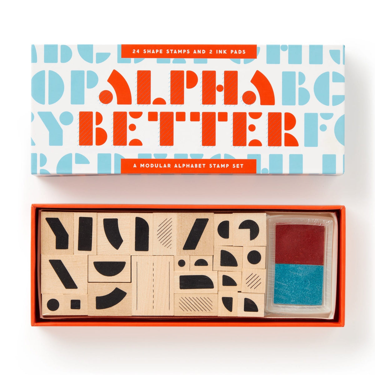 Alpha Better Stamp Set - Brass Monkey - 9780735377059