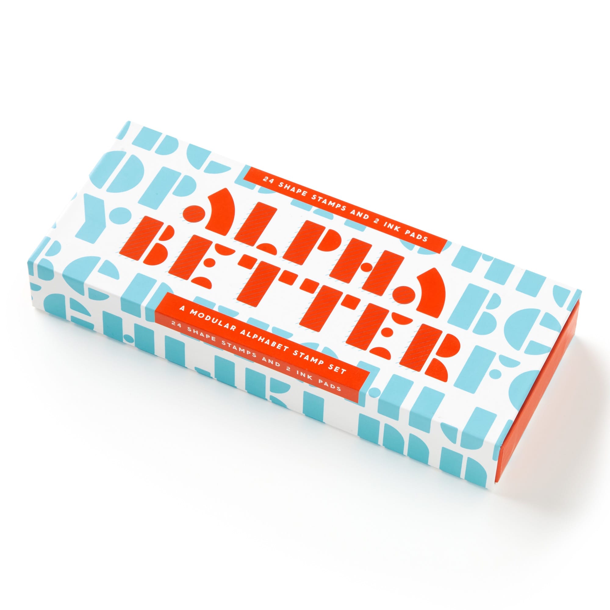 Alpha Better Stamp Set | Retro Letter Stamp Kit – Brass Monkey